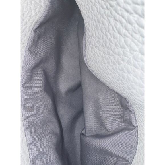 Alexander Wang Authentic Large Rocco White Leather Studded Bucket Bag - Picture 8 of 12